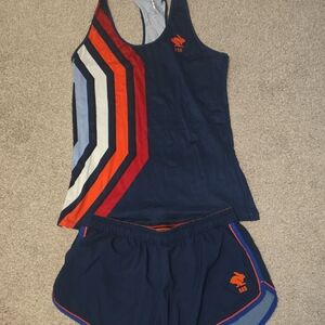 RAD rabbit Tank And Shorts EUC